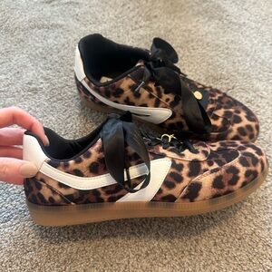 Dolce Vita Leopard Print Sneakers